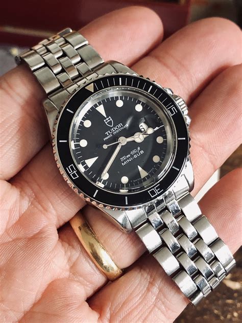 tudor mini-sub|vintage tudor submariner.